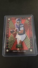 Marketplace image: PRESTON STONE 2025 Leaf Eclectic Valiant Red Superflood Gold Superfractor 1/1 NW