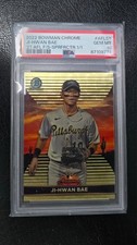 Marketplace image: 2022 Bowman Chrome AFL Superfractor 1/1 JI HWAN BAE PIRATES PSA 10!!