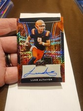 Marketplace image: 2025 Leaf Metal Luke Altmyer SP Rookie Auto 1/1 ! Superfractor Detroit Lions QB