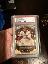 Marketplace image: 2025 Bowman Chrome VIP -CM, Christian Moore,1/1 Superfractor Auto!