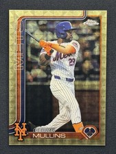 Marketplace image: 2025 Topps Chrome Update #USC40 Cedric Mullins Superfractor 1/1 Mets