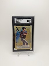 Marketplace image: 2019 Bowman Sterling Prospect Nolan Jones #BPR-2 SuperFractor 1/1 (RC) SGC 10