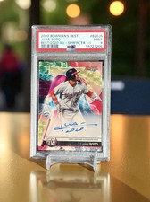 Marketplace image: Juan Soto 1/1 Superfractor Auto 2020 Bowman’s Best PSA 9 One Of One Autograph