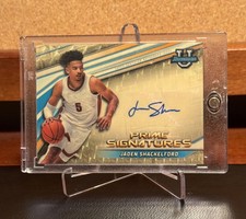 Marketplace image: Bowman Chrome Jaden Shackelford Prime Signatures Superfractor Auto 1/1 Rare