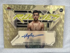 Marketplace image: 2025 Topps Finest UFC Stephen Erceg RC Rookie Auto SSP Superfractor 1/1