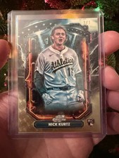 Marketplace image: 2025 Topps Chrome Cosmic Nick Kurtz Superfractor Extra Terrestrial ET-26 💥