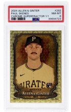Marketplace image: Paul Skenes ⭐️ 2024 Topps Rookie Superfractor Allen & Ginter POP 1