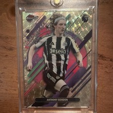 Marketplace image: Topps Finest SuperFractor Anthony Gordon Newcastle United #276