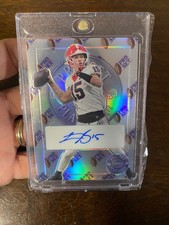 Marketplace image: 2024 Pro Set Platinum #PL-CB1 Carson Beck Superfractor 1/1