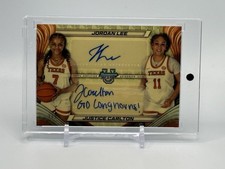 Marketplace image: 2024-25 Bowman U Best JORDAN LEE / JUSTICE CARLTON Dual SUPERFRACTOR Auto #1/1