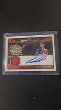 Marketplace image: 2025 LEAF OPTICHROME CAM CAMINITI PROSPECT RELIC Red Flood Superfractor AUTO 1/1