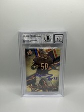 Marketplace image: Mike Singletary Signed 2023 Topps Composite #1/1 Superfractor Beckett 10 Auto