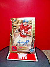 Marketplace image: 2025 Topps Bowman U Chrome 1st🔥 Luke Hasz🔥Auto 🔥SUPERFRACTOR 1/1🔥THREE KINGS
