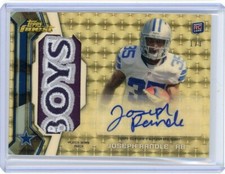 Marketplace image: 2013 Topps Finest Rookie Superfractor Autograph #RAP-JR Joseph Randle 1/1