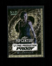 Marketplace image: 2026 Leaf Pop Century 1/1 Pre-Production Proof - Milla Jovovich Superfractor