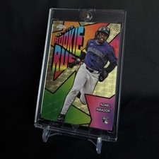 Marketplace image: 2025 Topps Chrome Superfractor #CERR-18 Adael Amador Colorado Rockies