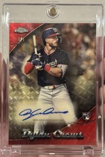 Marketplace image: 2025 Topps Chrome Update Dylan Crews SUPERFRACTOR AUTO 1/1 ROOKIE CARD NATIONALS