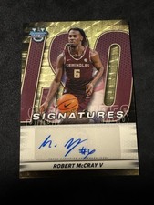 Marketplace image: 2025-26 Bowman’s Best University Iso Robert McCray Auto 1/1 Superfractor