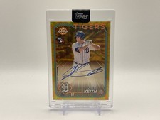 Marketplace image: 2024 Topps Chrome - Radiating Rookies Autographs Colt Keith Superfractor 1/1 RC