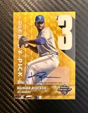 Marketplace image: Kumar Rocker - Topps Pro Debut - Superfractor Auto 1/1 Vandy Rangers RC ✍️
