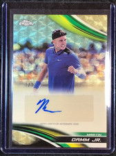 Marketplace image: 2025 Topps Chrome Tennis Martin Damm 1/1 superfractor atp