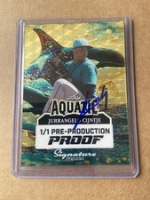 Marketplace image: Signed 2025 Leaf Signature Series Superfractor Aquatic Jurrangelo Cijntje 1/1
