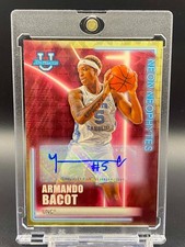 Marketplace image: 2022-23 Bowman U Best Neon Neophytes Superfractor 1/1 Auto Armando Bacot Rare