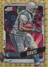 Marketplace image: Stephen Davis 2024 Topps Chrome Cosmic SUPERFRACTOR 1/1 Carolina Panthers