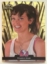Marketplace image: 2024 Leaf Blue Mountain State BMS Frankie Shaw Base Superfractor #d 1/1