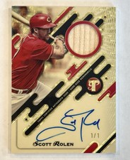 Marketplace image: Scott Rolen 2025 Topps Pristine Pieces Superfractor Auto 1/1 #PPRR-SR REDS