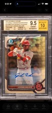 Marketplace image: JORDAN WALKER 2022 Bowman Chrome National SuperFractor Rookie Auto Gem Mint