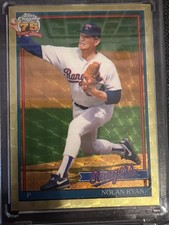 Marketplace image: Beautiful 2025 Nolan Ryan Topps Chrome Gold Superfractor 1/1 Texas Rangers