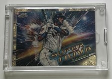 Marketplace image: 2023 Topps Chrome Cosmic Yordan Alvarez 1/1 Supernova Superfractor SN-9 MINT