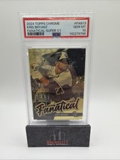 Marketplace image: 2024 Topps Chrome Kris Bryant Fanatical Superfractor 1/1 Psa 10