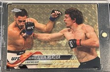 Marketplace image: 2018 Olivier Aubin-Mercier UFC Topps Chrome Canada Superfractor Gold Champ #1/1