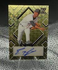 Marketplace image: 2022 Leaf Metal Eury Perez Gold Superfractor Auto 1/1 XRC Rookie Card