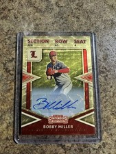 Marketplace image: Bobby Miller Autograph 1/1 Gold Superfractor 2020