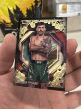 Marketplace image: 2024 Topps Finest UFC Matheus Nicolau #272 Super Fractor 1/1
