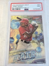 Marketplace image: 2022 Bowman's Best James Wood Superfractor 1/1 Rookie EE7 🔥🔥🔥