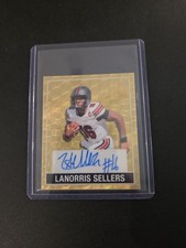 Marketplace image: 2025 Leaf 15th Anniversary LaNorris Sellers Auto Gold Viny Superfractor Mini 1/1