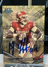 Marketplace image: 2022-23 BOWMAN'S BEST UNIVERSITY SUPERFRACTOR  1/1 KJ JEFFERSON “In Person Auto”
