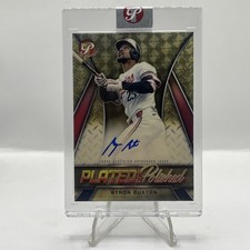 Marketplace image: 2025 Topps Pristine - Byron Buxton 1/1 Auto Super Fractor - Plated and Polished