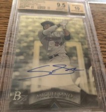 Marketplace image: SUPERFRACTOR !! Miguel Sano 2014 Bowman Platinum Prospects !! 1/1 One Of One Pop