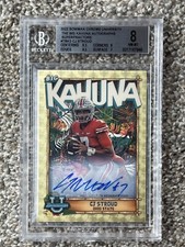 Marketplace image: 2022 Bowman U CJ Stroud Big Kahuna 1/1 superfractor Auto TEXANS Beckett NM-MT 8
