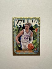 Marketplace image: 2023-24 Bowman University Chrome #14 Riley Kugel The Big Kahuna Superfractor 1/1
