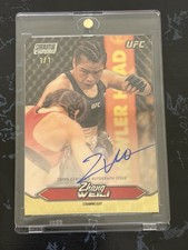 Marketplace image: 2025 Topps Stadium Club UFC Chrome Superfractor Autograph Zhang Weili 1/1