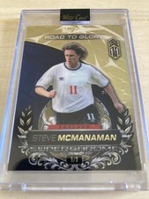 Marketplace image: Steve McManaman Road To Glory true 1/1 Superfractor 2026 Wild Card Chrome Soccer