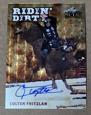 Marketplace image: 2024 Leaf Metal PBR Colten Fritzlan Ridin' Dirty Superfractor Auto 1/1 Made