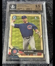 Marketplace image: 2018 Bowman Draft Nico Hoerner Superfractor 1/1 Cubs BGS 9.5 Gem Rookie RC 🔥