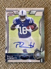 Marketplace image: 2015 Topps Chrome Superfractor 1/1 Phillip Dorsett Auto Rookie RC Autograph Mini